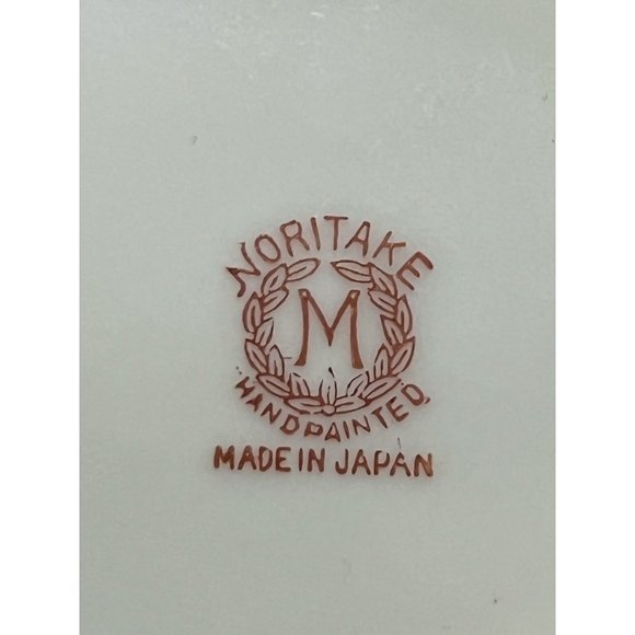 Vtg 1920s NORITAKE Lusterware Porcelain Handpainted Art Double Handle Swan Japan - Picture 10 of 10